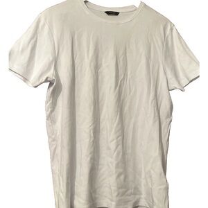 Massimo Dutti Female Shirt White Size Medium Designer Fit